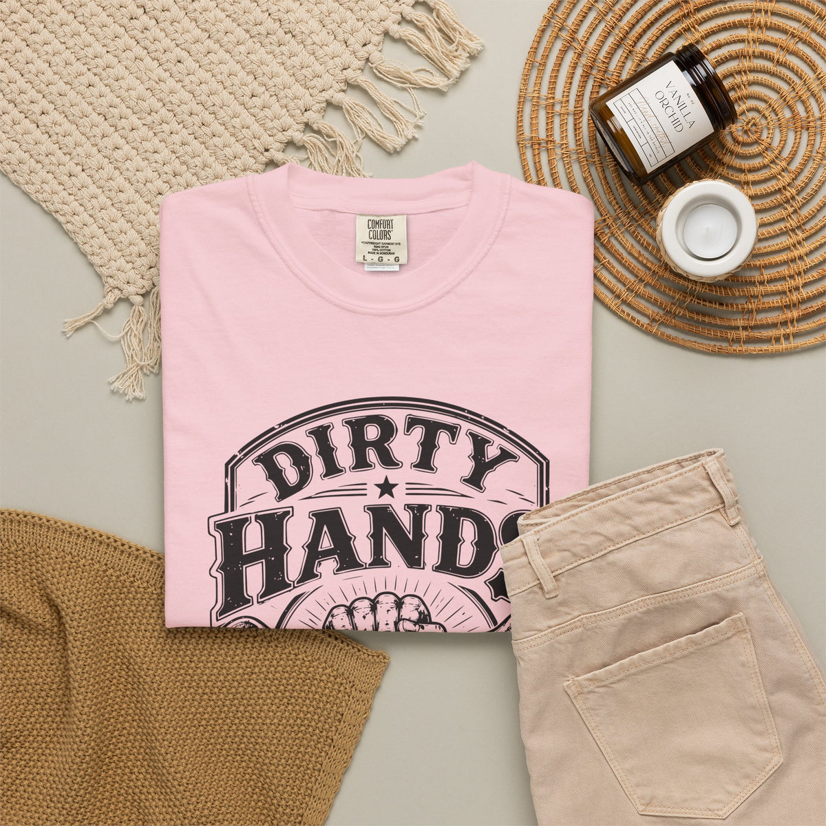 Dirty Hands Clean Money T-Shirt — Vintage Mechanic Wrench Tee for Tradespeople