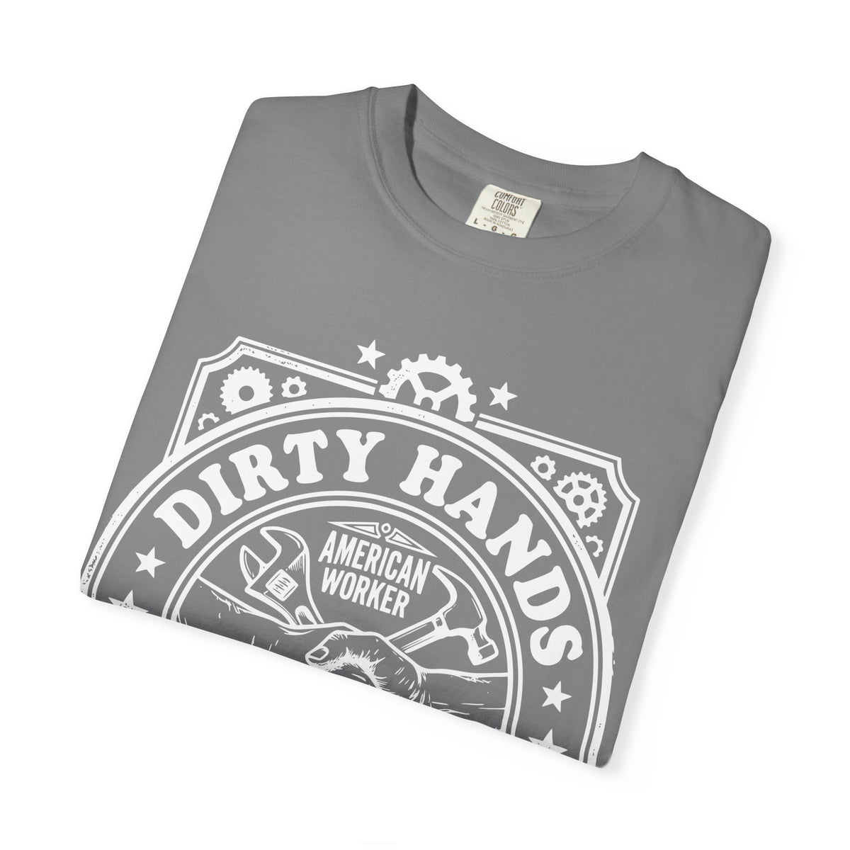 T-Shirt — "Dirty Hands, Clean Money" American Worker Vintage Workwear Tee