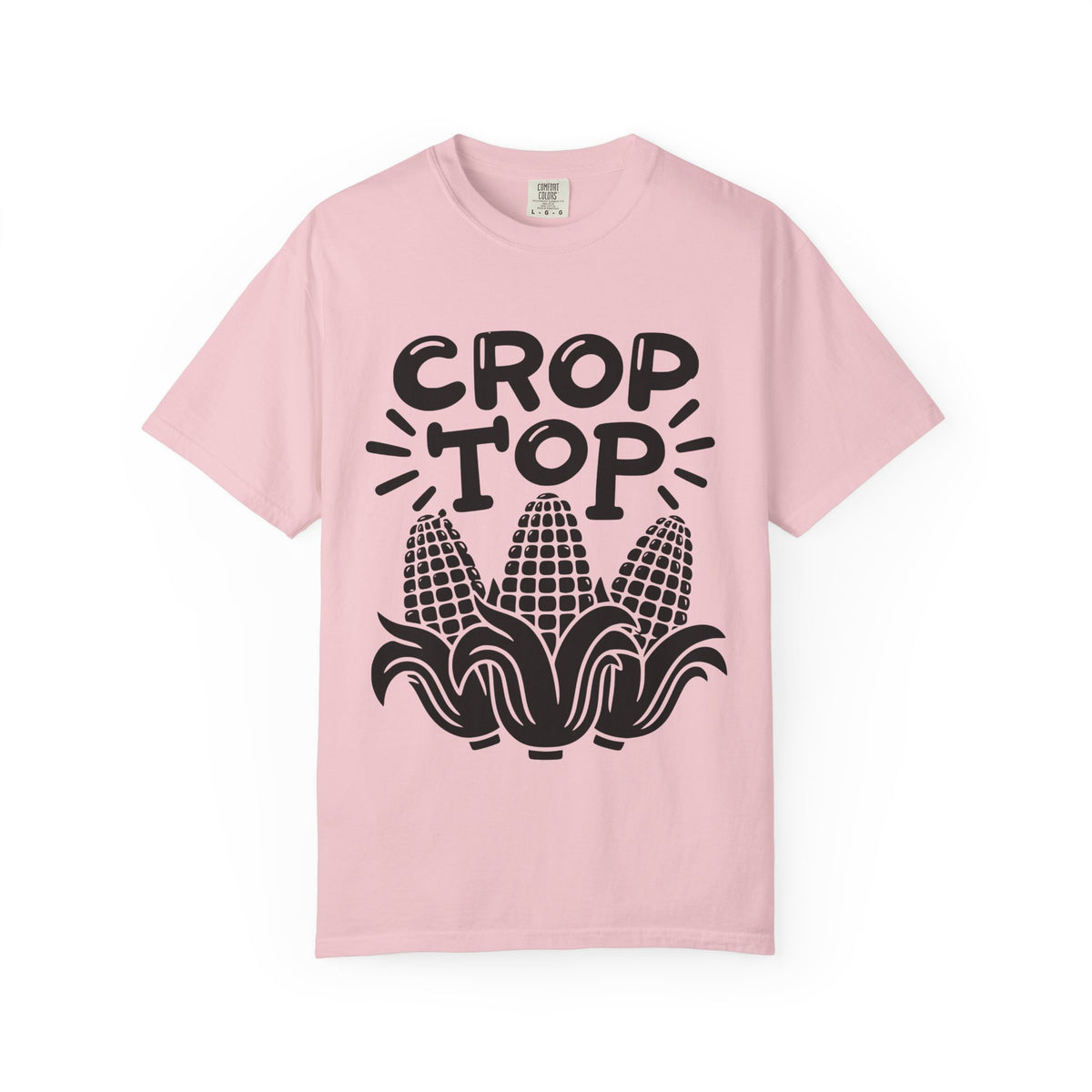 Crop Top Corn T‑Shirt — Funny Corn Graphic Tee for Farmers & Gardeners