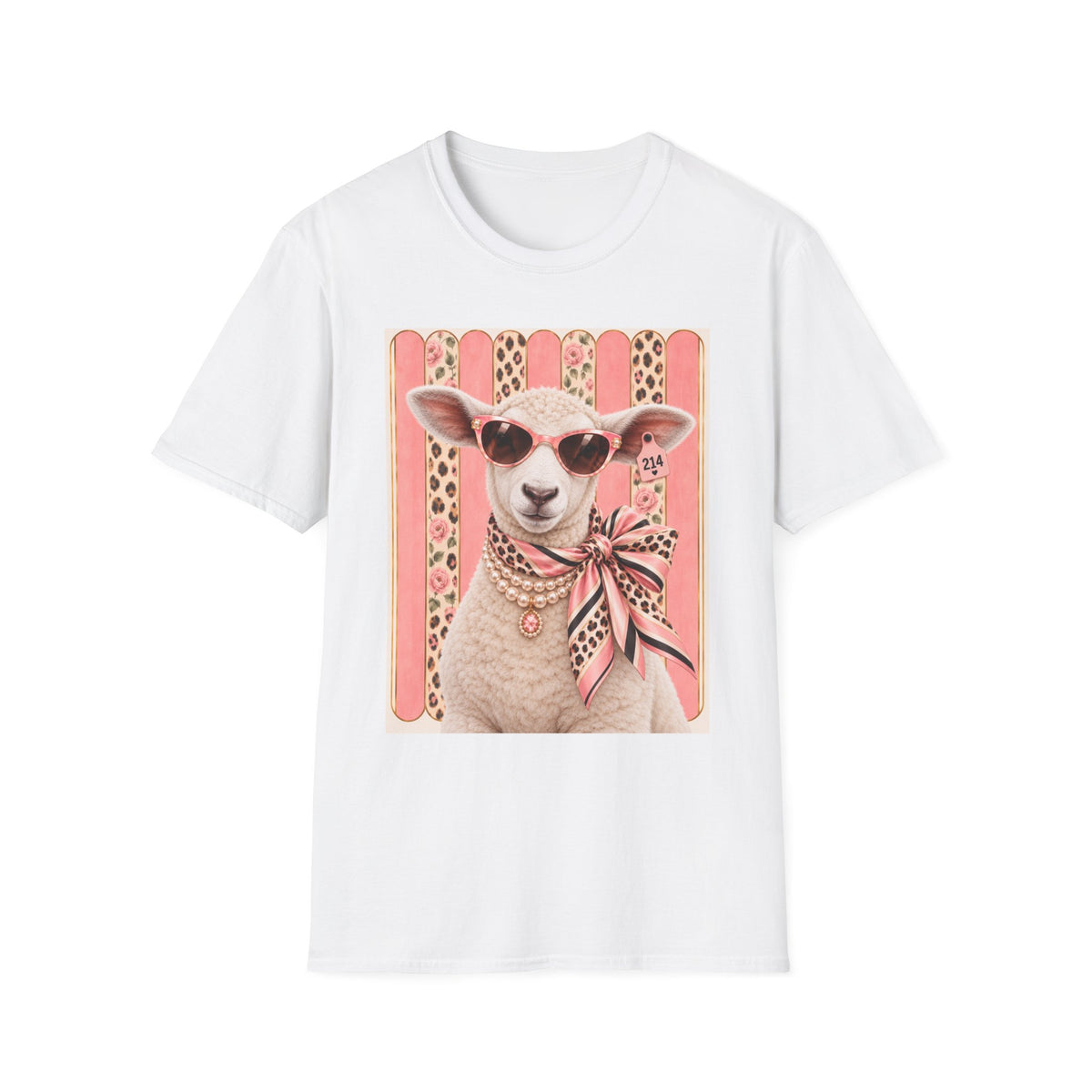 Sheep with Sunglasses Graphic Tee