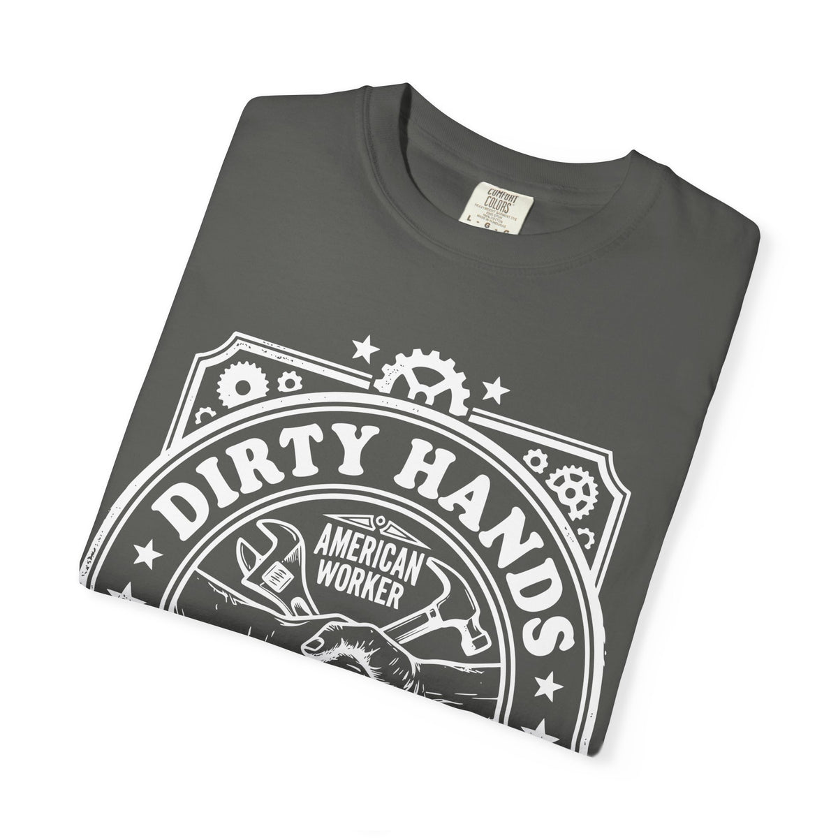 T-Shirt — "Dirty Hands, Clean Money" American Worker Vintage Workwear Tee