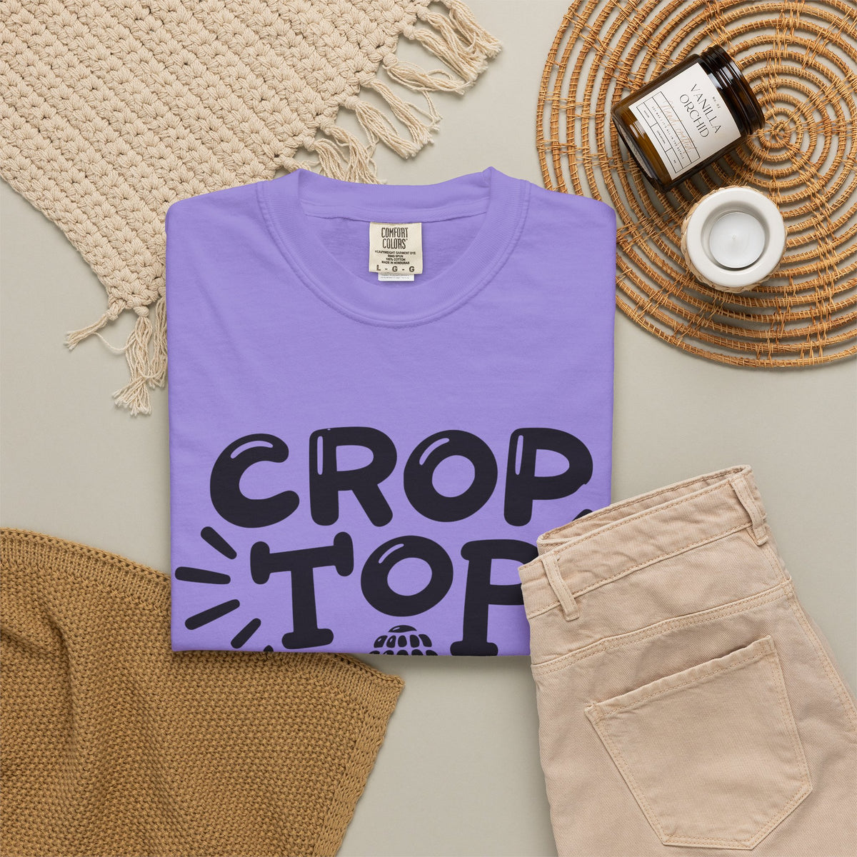 Crop Top Corn T‑Shirt — Funny Corn Graphic Tee for Farmers & Gardeners