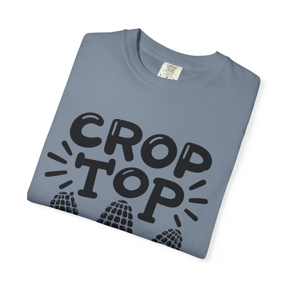 Crop Top Corn T‑Shirt — Funny Corn Graphic Tee for Farmers & Gardeners