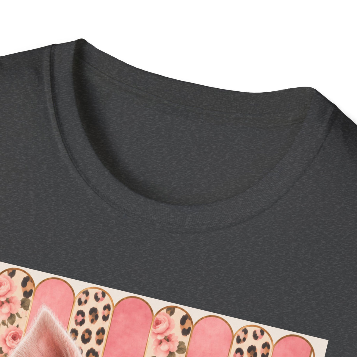 Pig Portrait T-Shirt — Fancy Pig with Sunglasses & Scarf Graphic Tee