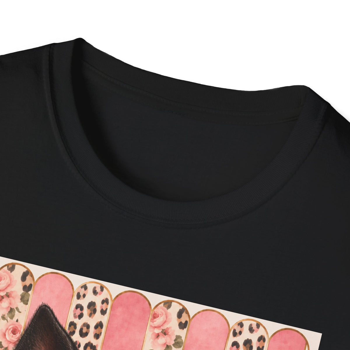 Pig Portrait T-Shirt — Retro Glam Pig with Sunglasses & Scarf