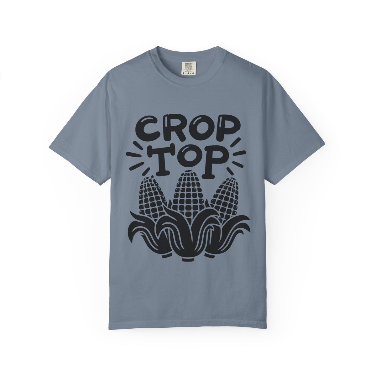 Crop Top Corn T‑Shirt — Funny Corn Graphic Tee for Farmers & Gardeners