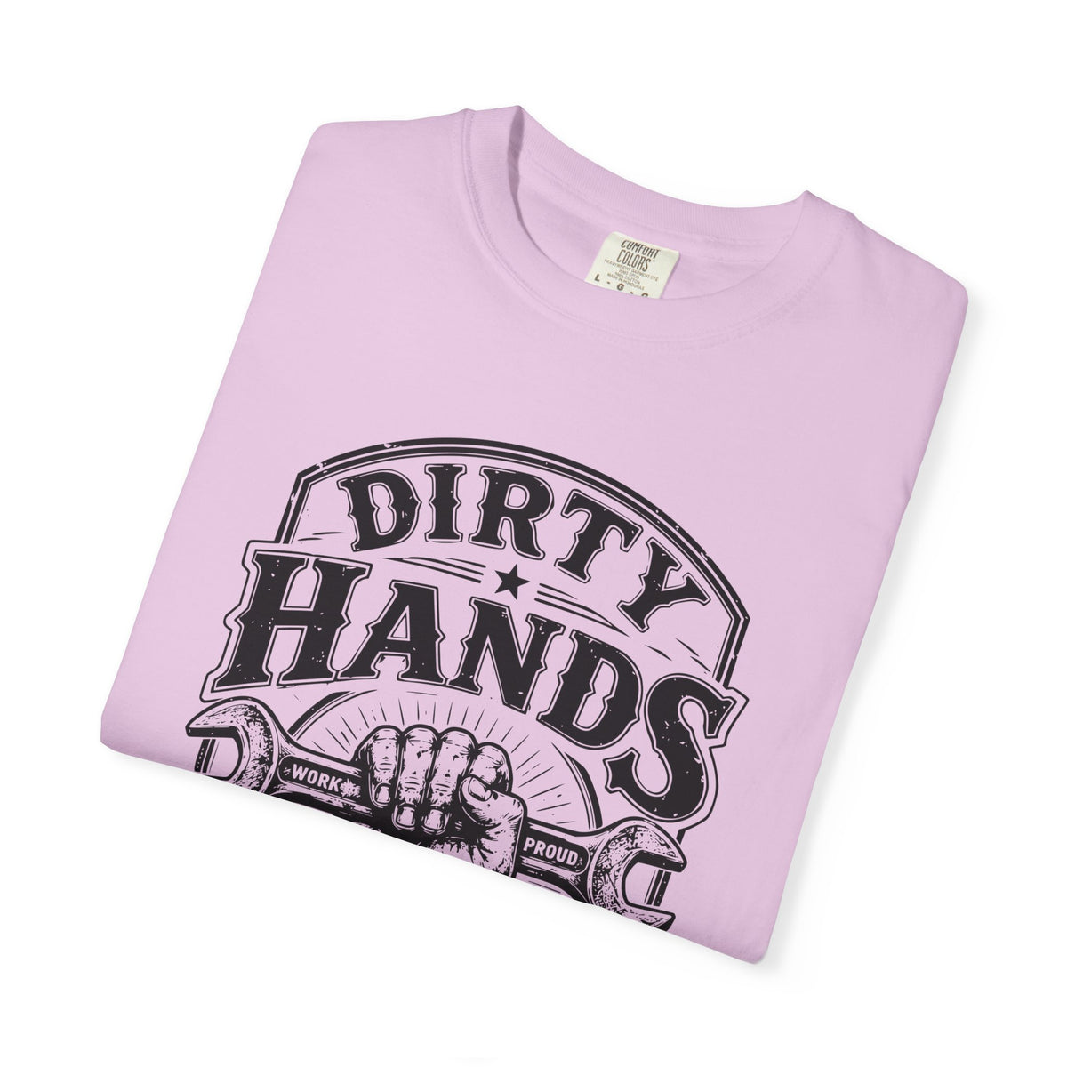Dirty Hands Clean Money T-Shirt — Vintage Mechanic Wrench Tee for Tradespeople