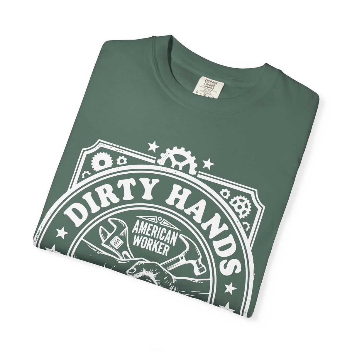 T-Shirt — "Dirty Hands, Clean Money" American Worker Vintage Workwear Tee