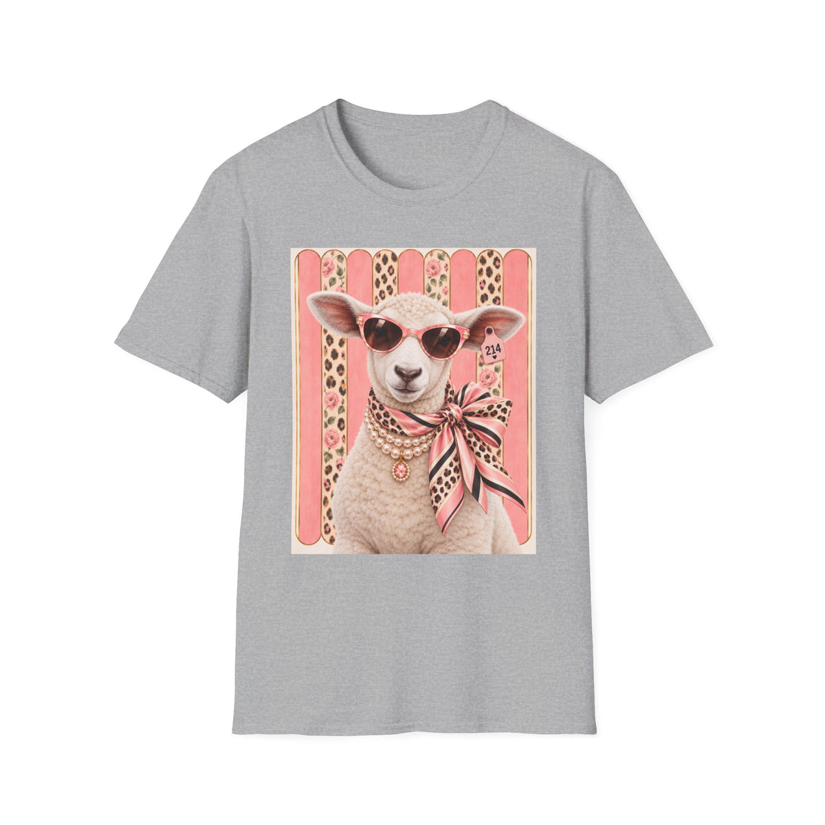 Sheep with Sunglasses Graphic Tee