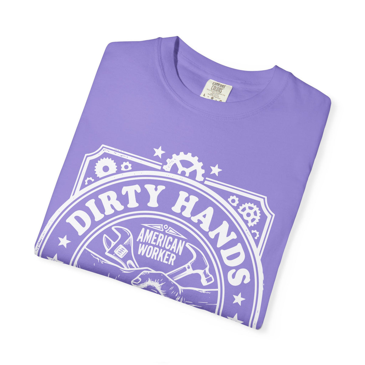 T-Shirt — "Dirty Hands, Clean Money" American Worker Vintage Workwear Tee