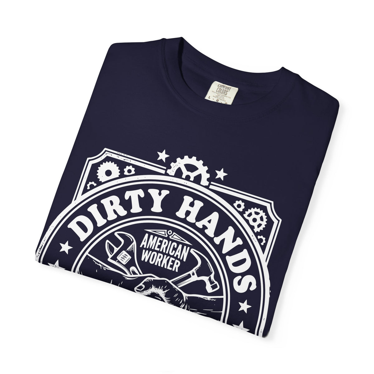 T-Shirt — "Dirty Hands, Clean Money" American Worker Vintage Workwear Tee