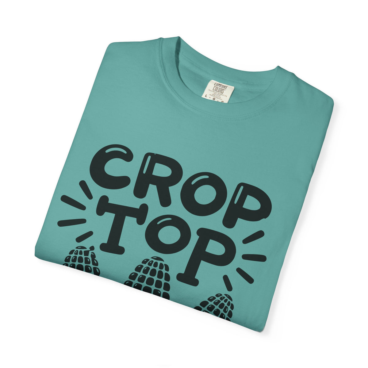 Crop Top Corn T‑Shirt — Funny Corn Graphic Tee for Farmers & Gardeners