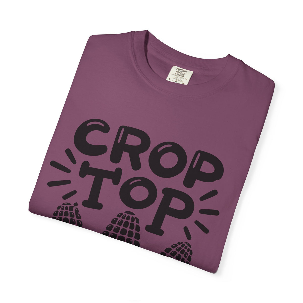 Crop Top Corn T‑Shirt — Funny Corn Graphic Tee for Farmers & Gardeners