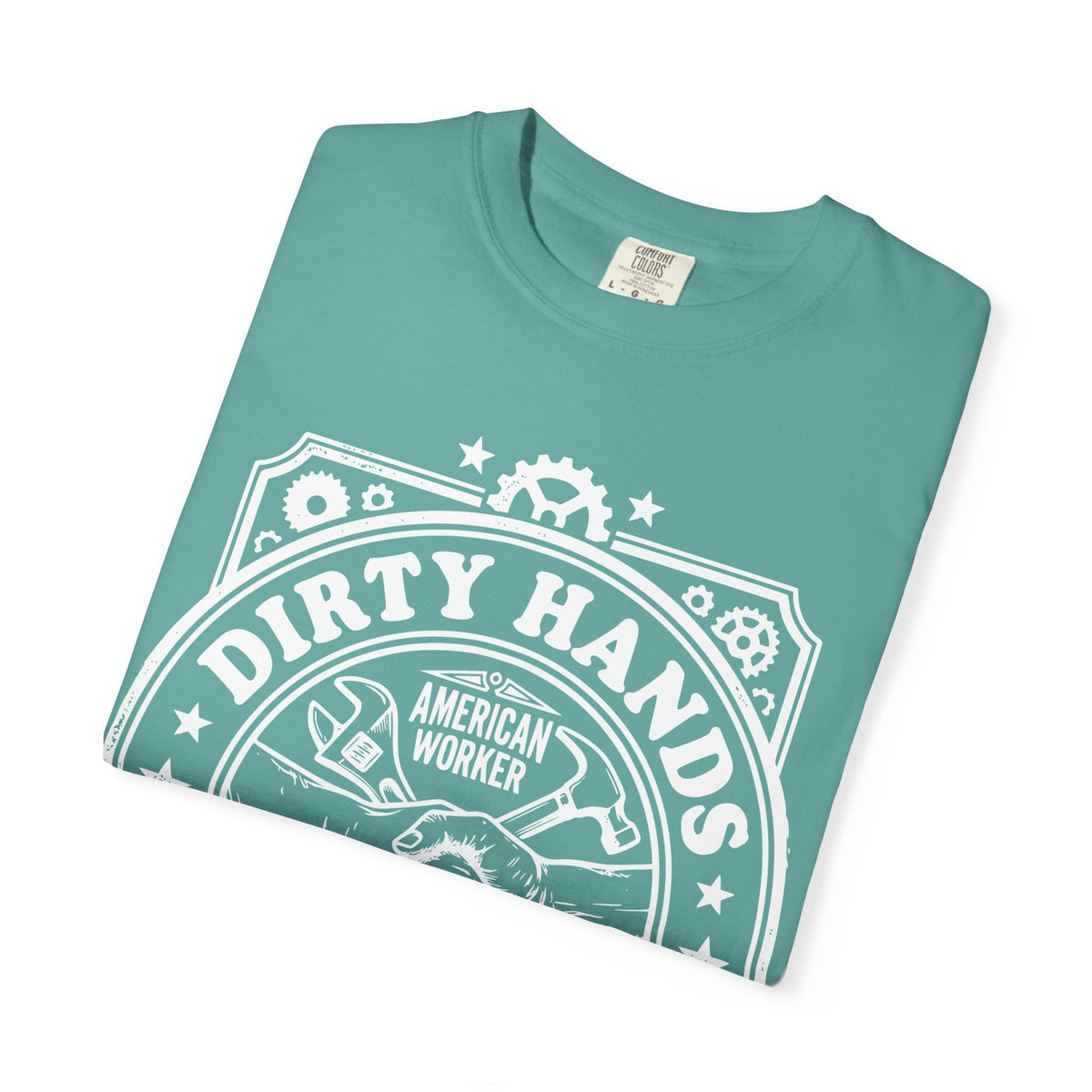 T-Shirt — "Dirty Hands, Clean Money" American Worker Vintage Workwear Tee