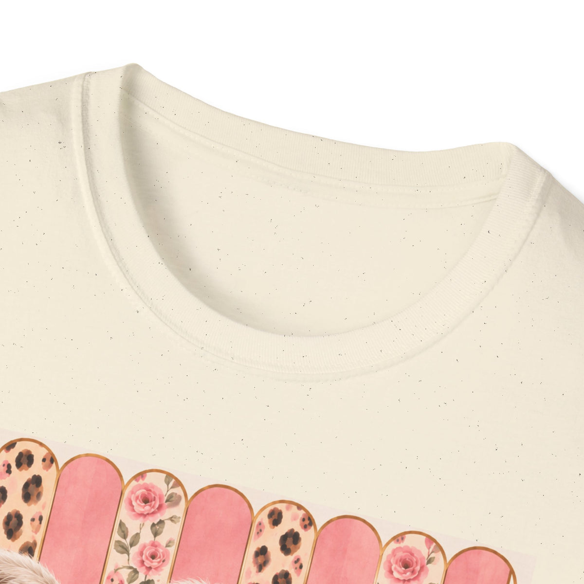 Cow Portrait T-Shirt — Chic Cow with Sunglasses & Scarf Vintage Farm Animal Tee