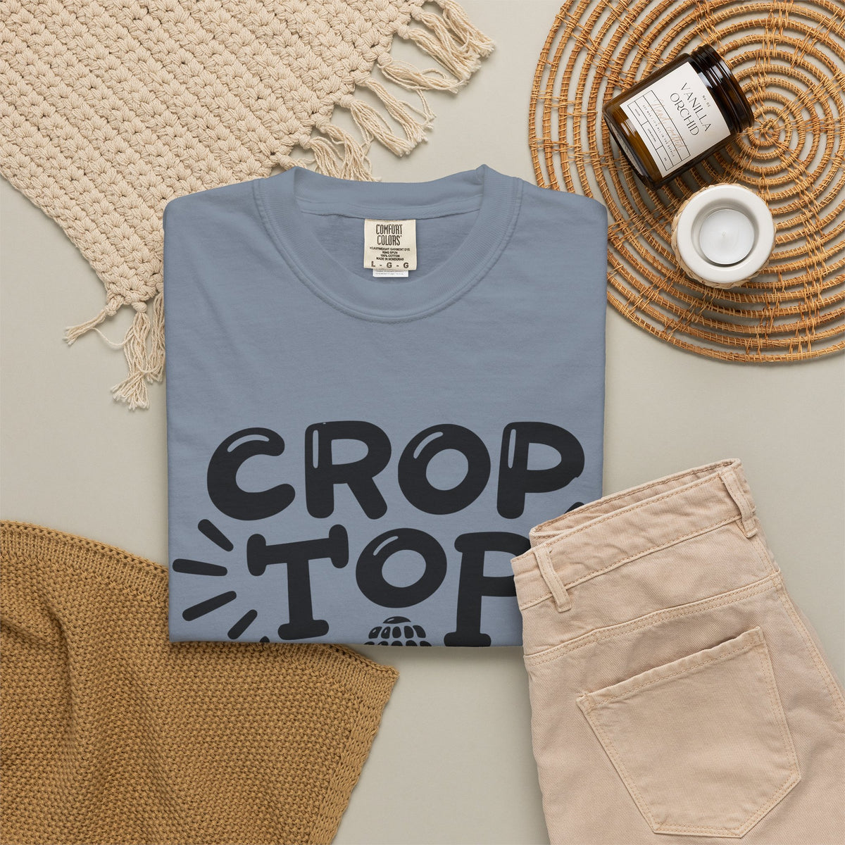 Crop Top Corn T‑Shirt — Funny Corn Graphic Tee for Farmers & Gardeners