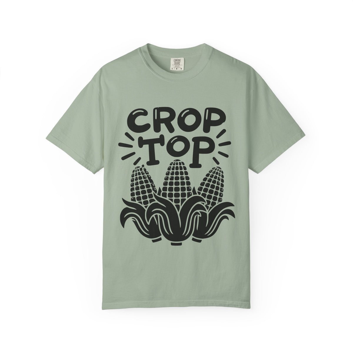 Crop Top Corn T‑Shirt — Funny Corn Graphic Tee for Farmers & Gardeners
