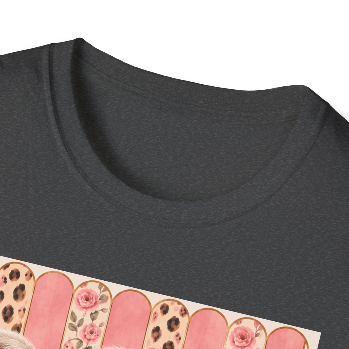 Cow Portrait T-Shirt — Chic Cow with Sunglasses & Scarf Vintage Farm Animal Tee