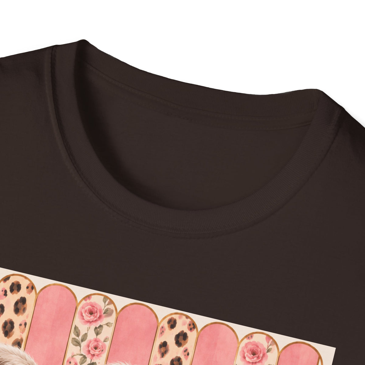 Cow Portrait T-Shirt — Chic Cow with Sunglasses & Scarf Vintage Farm Animal Tee