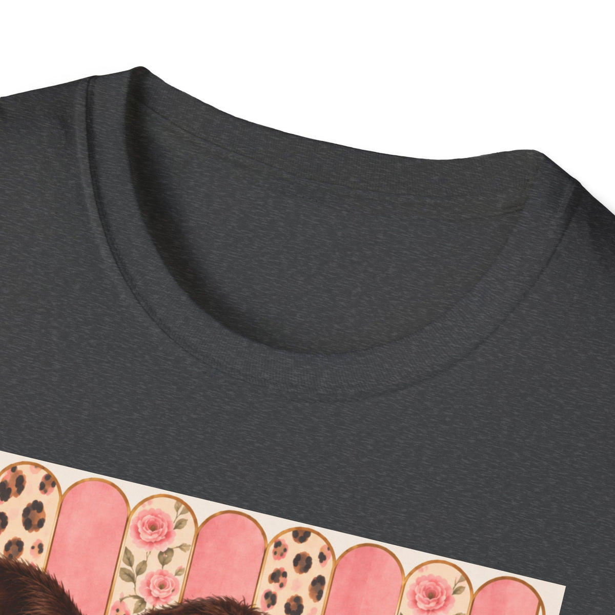 Cow Portrait T-Shirt — Glam Cow with Sunglasses & Scarf