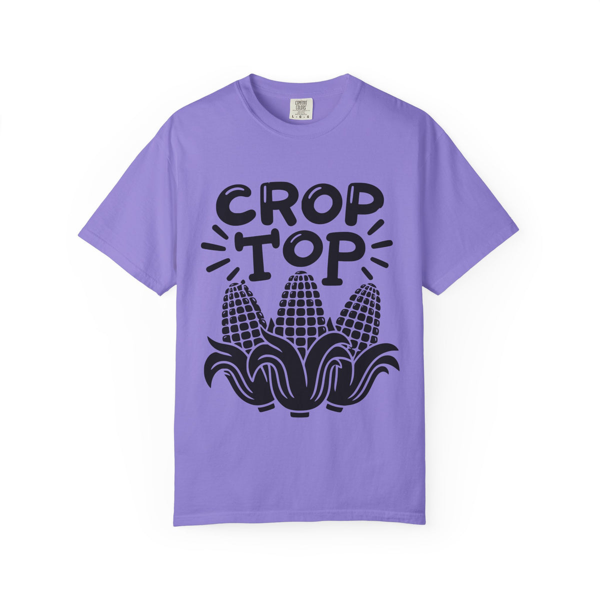 Crop Top Corn T‑Shirt — Funny Corn Graphic Tee for Farmers & Gardeners
