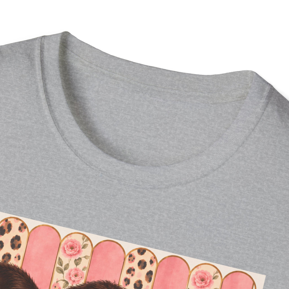 Cow Portrait T-Shirt — Glam Cow with Sunglasses & Scarf