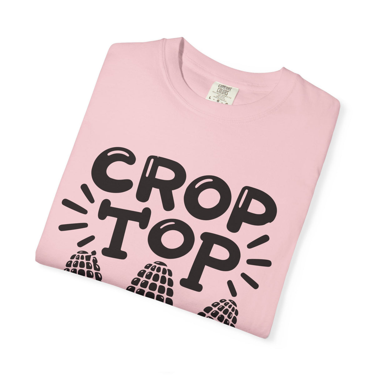 Crop Top Corn T‑Shirt — Funny Corn Graphic Tee for Farmers & Gardeners