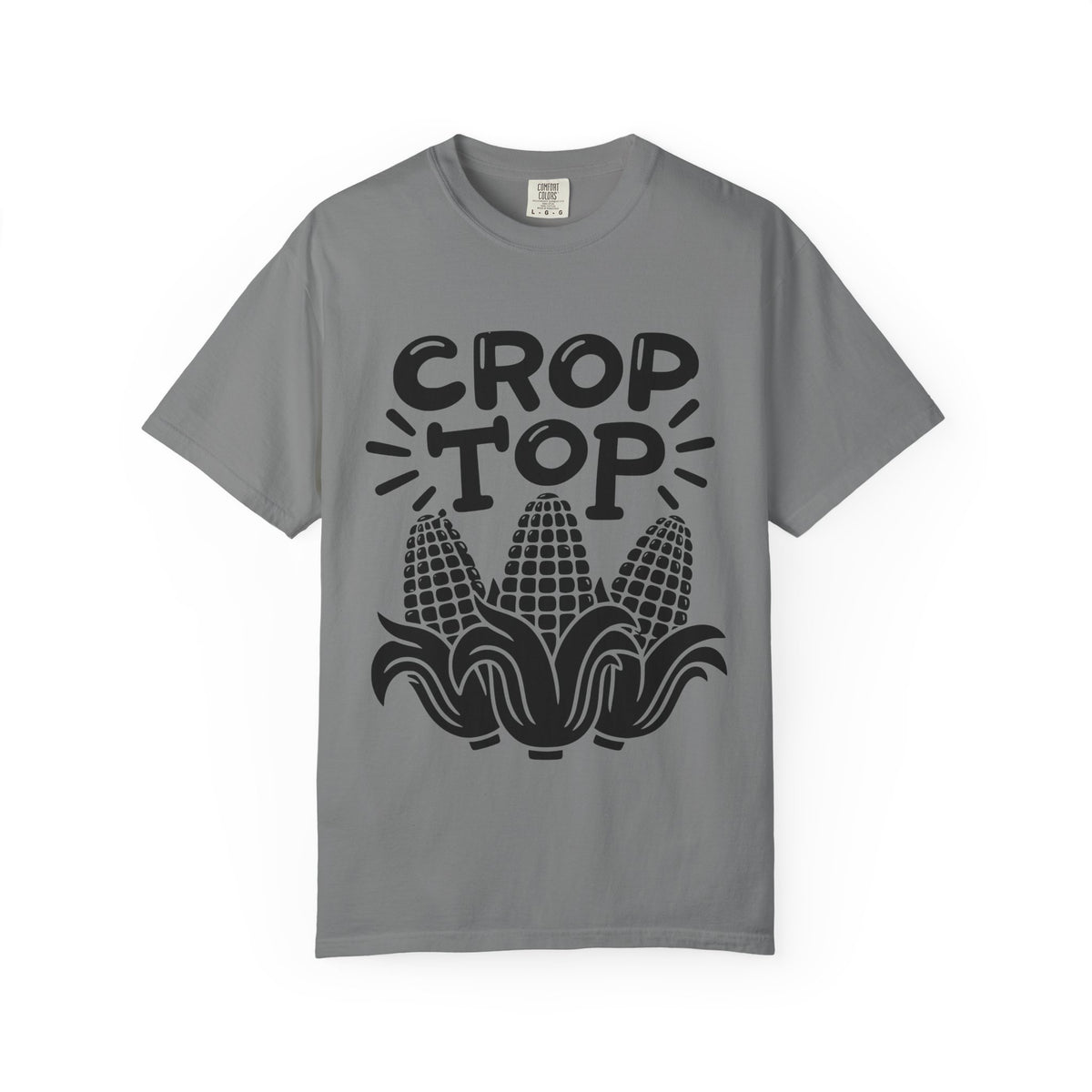 Crop Top Corn T‑Shirt — Funny Corn Graphic Tee for Farmers & Gardeners