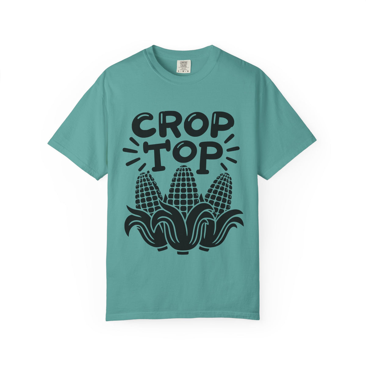 Crop Top Corn T‑Shirt — Funny Corn Graphic Tee for Farmers & Gardeners