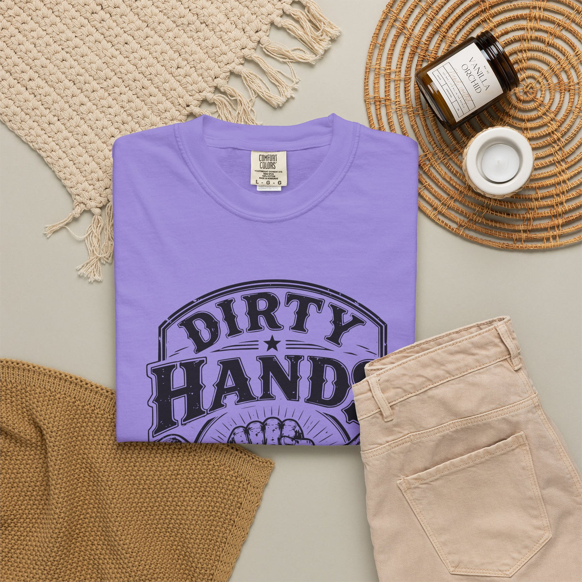 Dirty Hands Clean Money T-Shirt — Vintage Mechanic Wrench Tee for Tradespeople