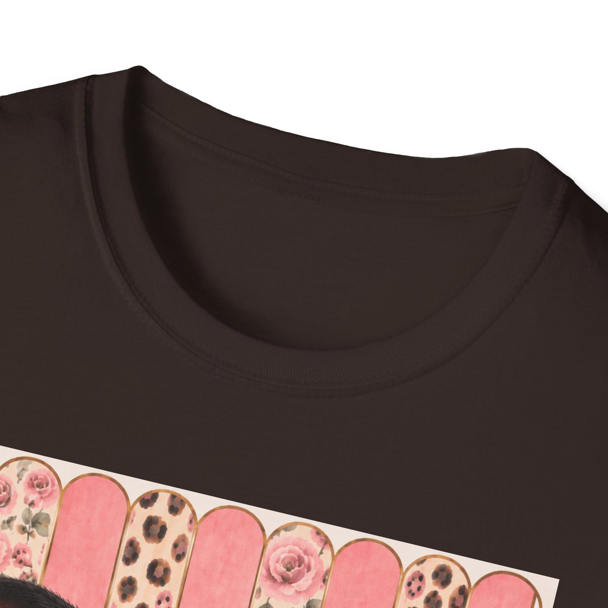 Retro Stylish Sheep T-Shirt — Pink Sunglasses & Polka-Dot Scarf Graphic