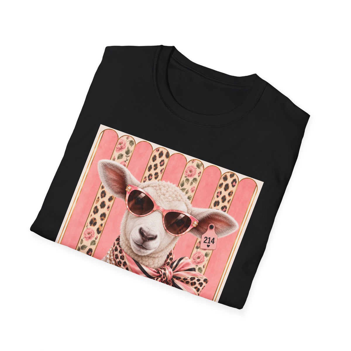 Sheep with Sunglasses Graphic Tee