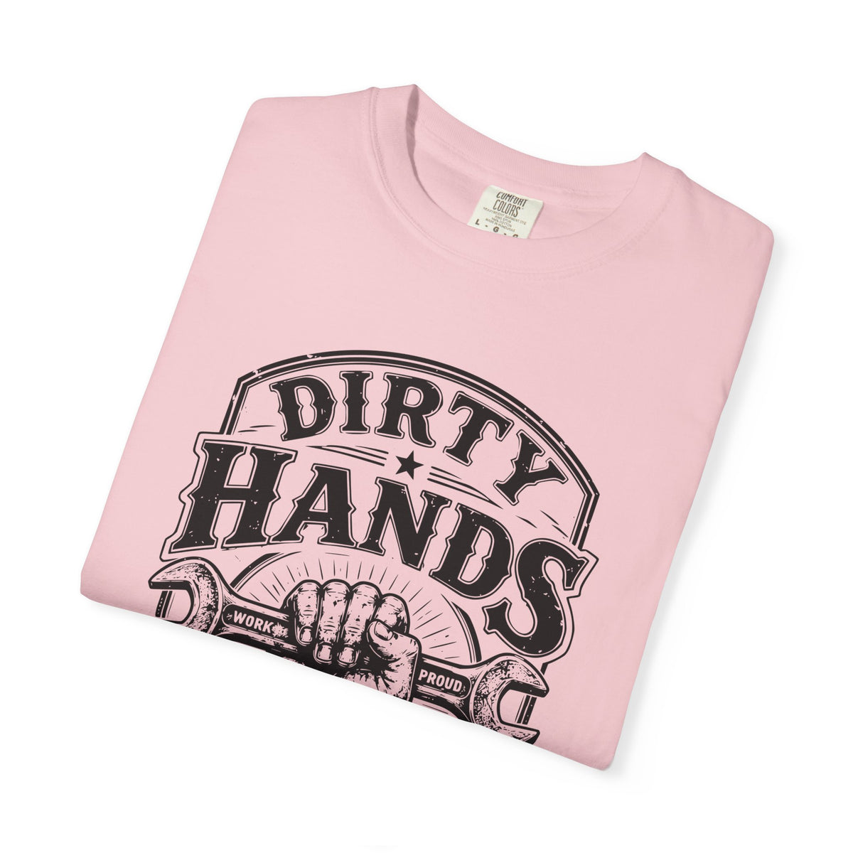 Dirty Hands Clean Money T-Shirt — Vintage Mechanic Wrench Tee for Tradespeople