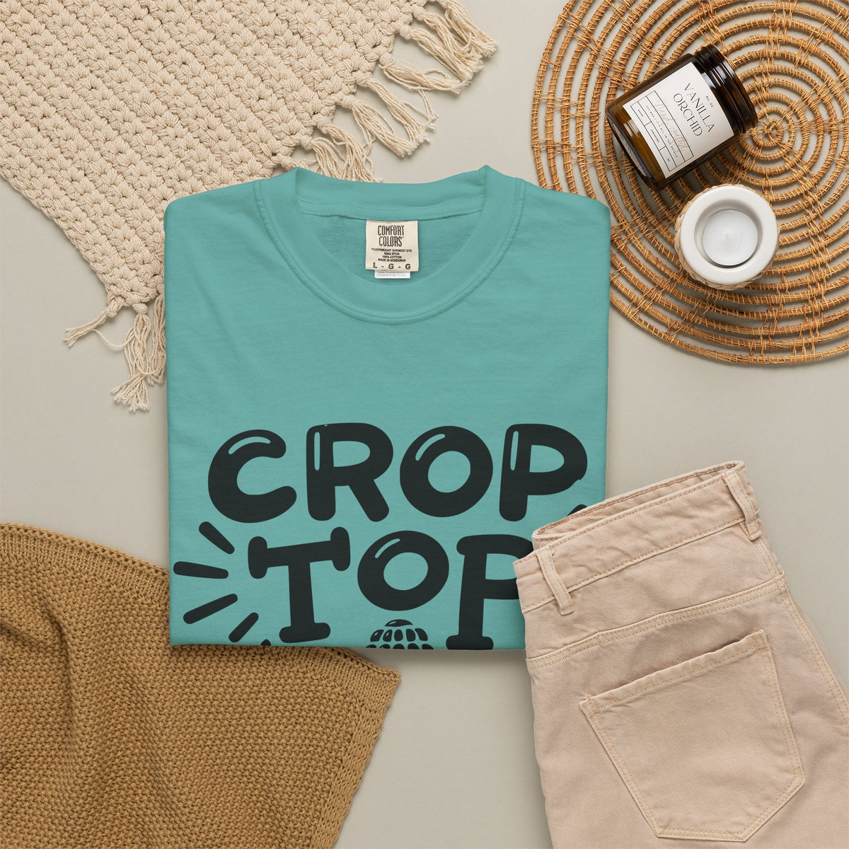 Crop Top Corn T‑Shirt — Funny Corn Graphic Tee for Farmers & Gardeners