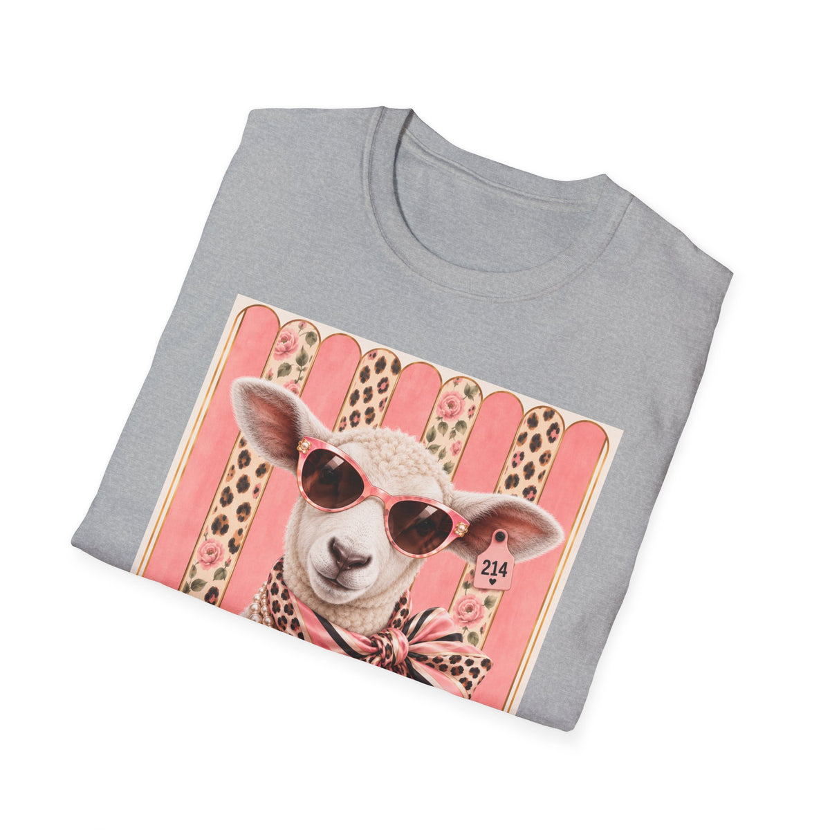 Sheep with Sunglasses Graphic Tee