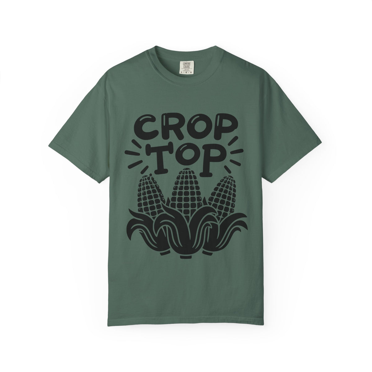 Crop Top Corn T‑Shirt — Funny Corn Graphic Tee for Farmers & Gardeners