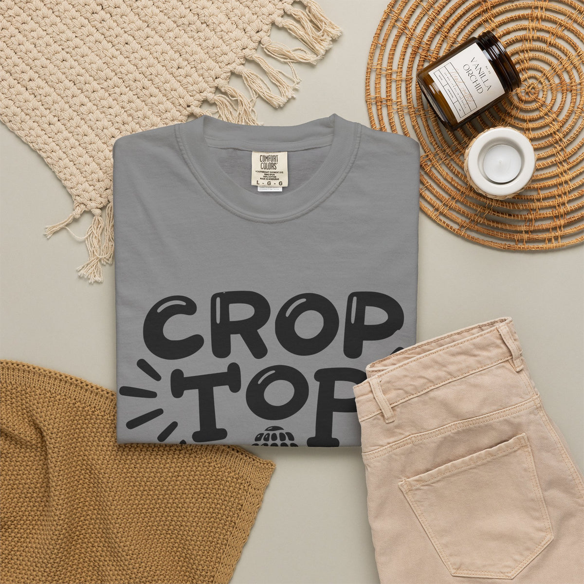 Crop Top Corn T‑Shirt — Funny Corn Graphic Tee for Farmers & Gardeners