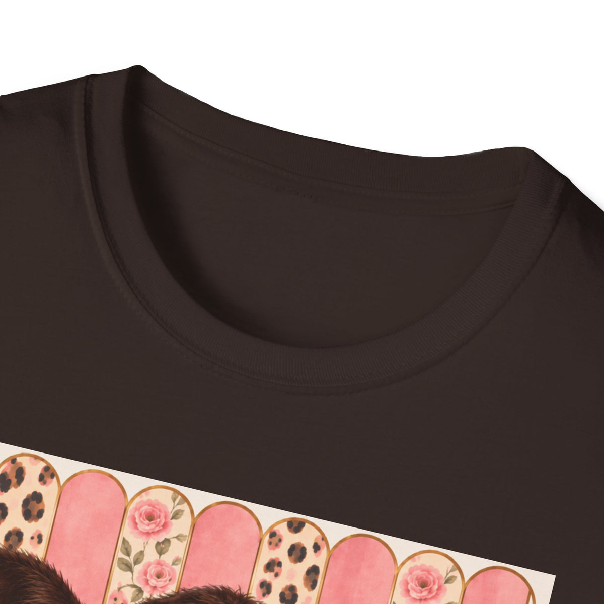 Cow Portrait T-Shirt — Glam Cow with Sunglasses & Scarf