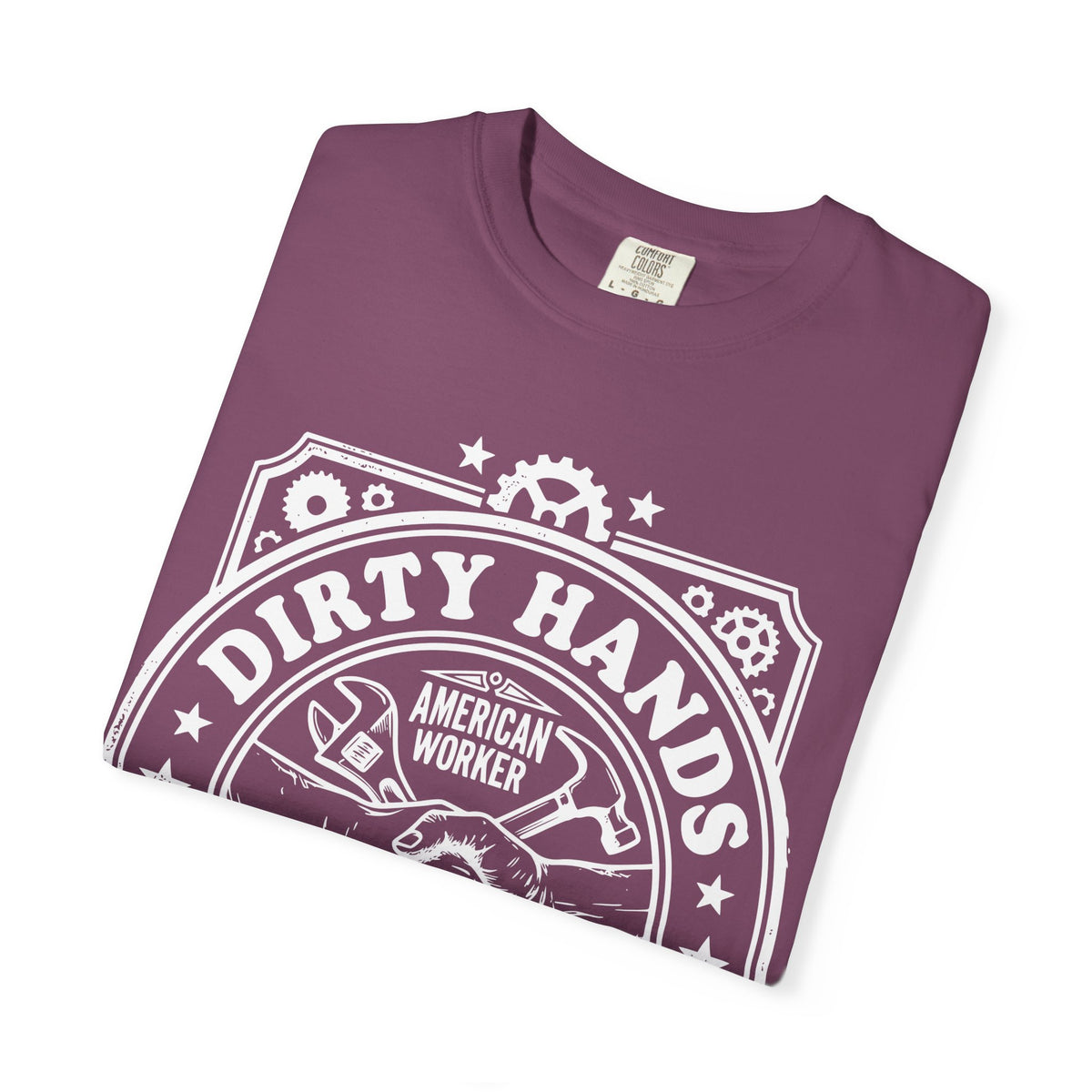 T-Shirt — "Dirty Hands, Clean Money" American Worker Vintage Workwear Tee