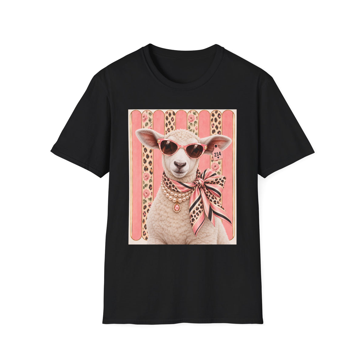 Sheep with Sunglasses Graphic Tee
