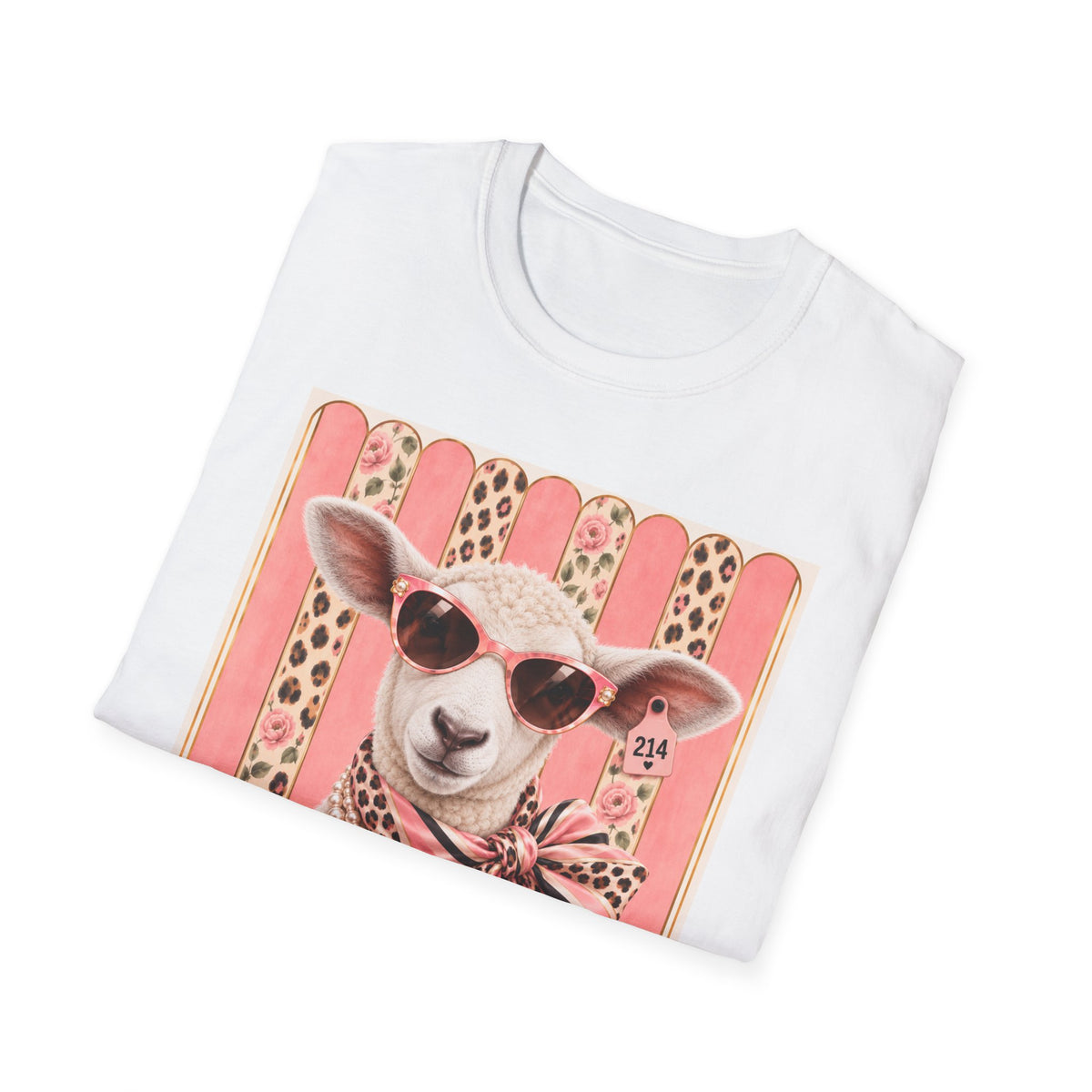 Sheep with Sunglasses Graphic Tee