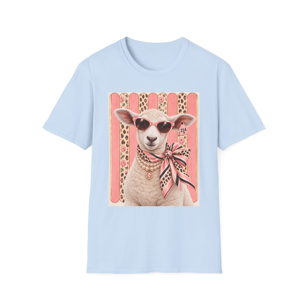 Sheep with Sunglasses Graphic Tee