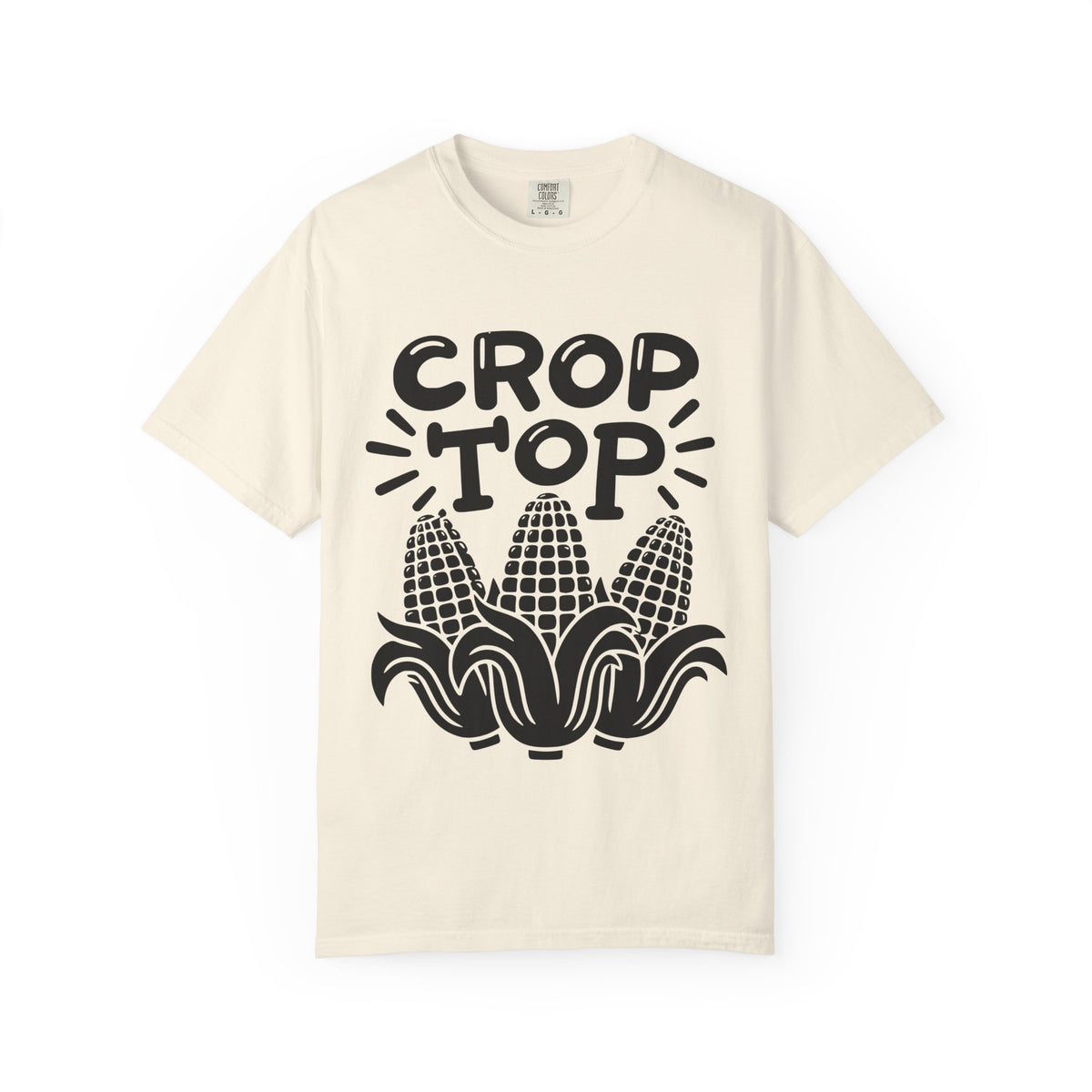 Crop Top Corn T‑Shirt — Funny Corn Graphic Tee for Farmers & Gardeners