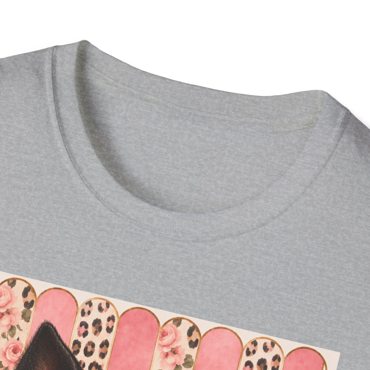 Pig Portrait T-Shirt — Retro Glam Pig with Sunglasses & Scarf