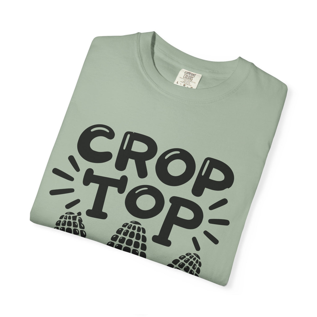 Crop Top Corn T‑Shirt — Funny Corn Graphic Tee for Farmers & Gardeners