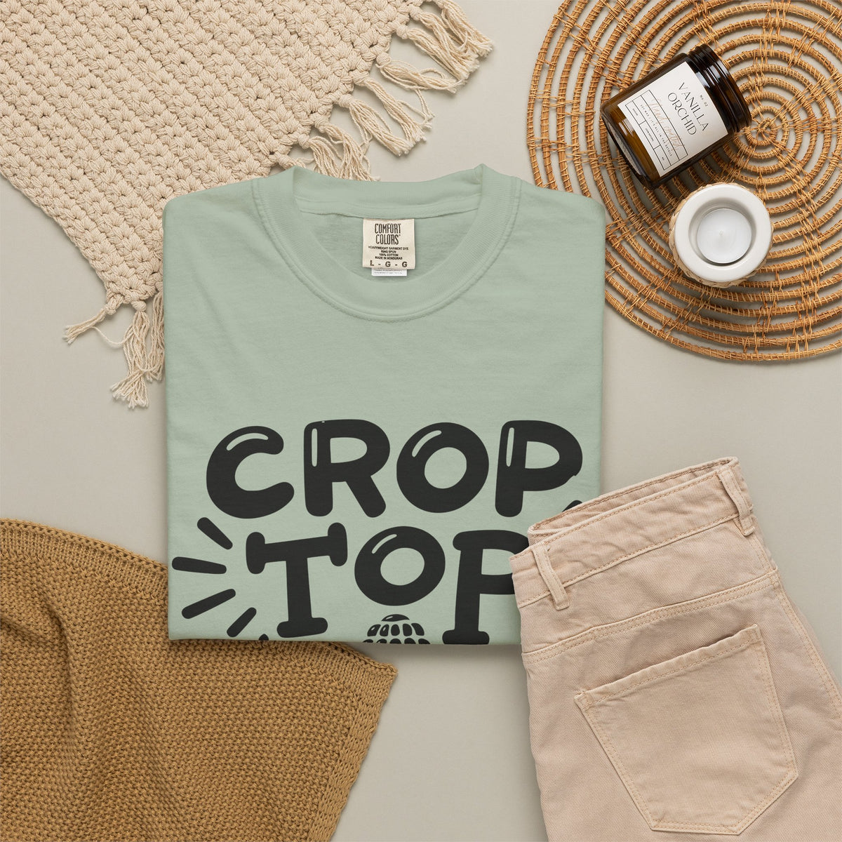 Crop Top Corn T‑Shirt — Funny Corn Graphic Tee for Farmers & Gardeners