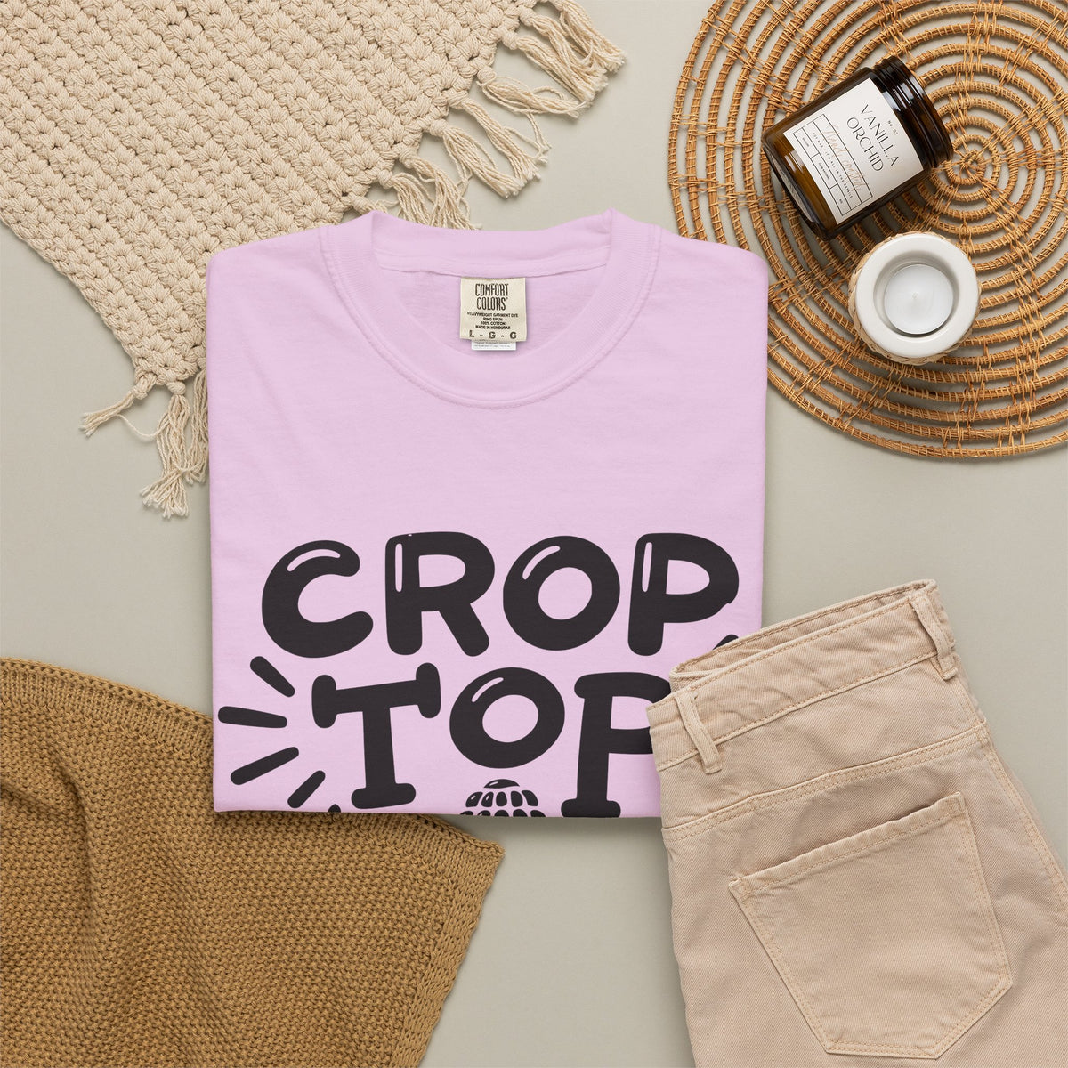 Crop Top Corn T‑Shirt — Funny Corn Graphic Tee for Farmers & Gardeners