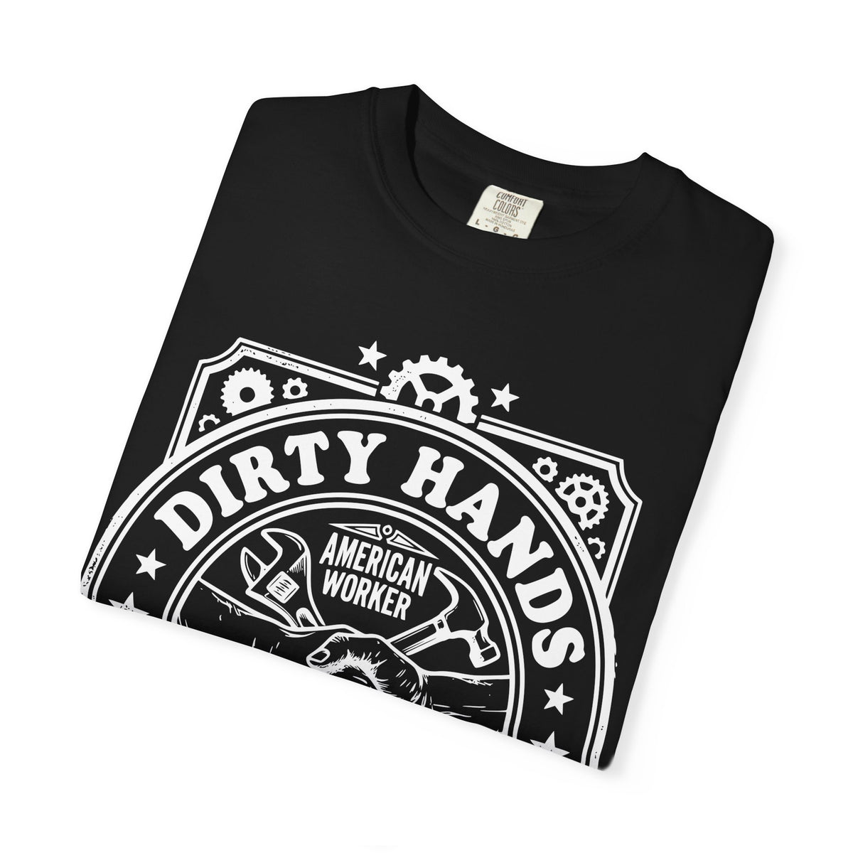 T-Shirt — "Dirty Hands, Clean Money" American Worker Vintage Workwear Tee