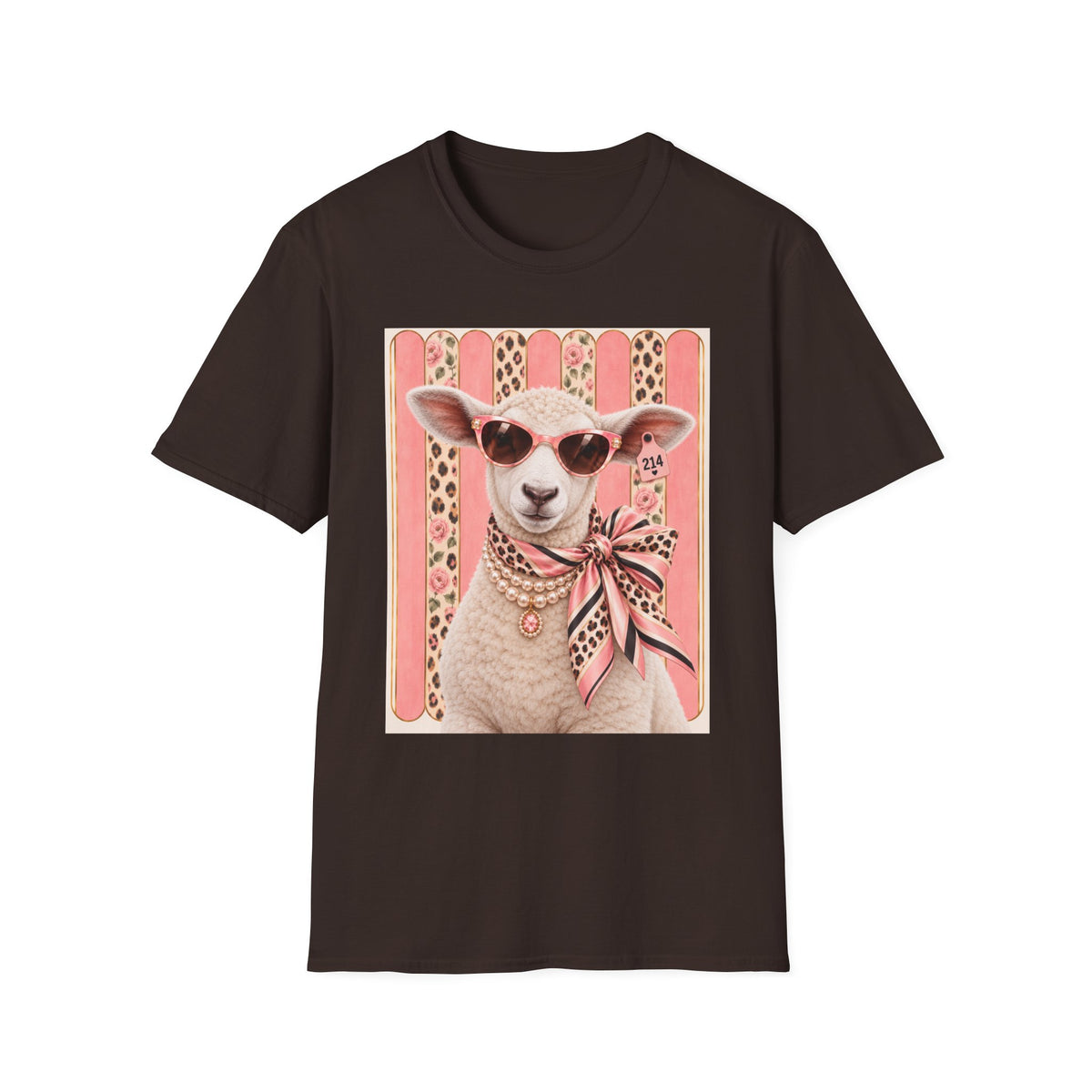 Sheep with Sunglasses Graphic Tee