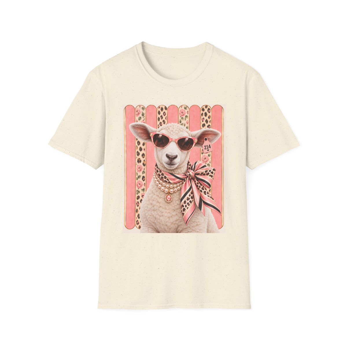 Sheep with Sunglasses Graphic Tee